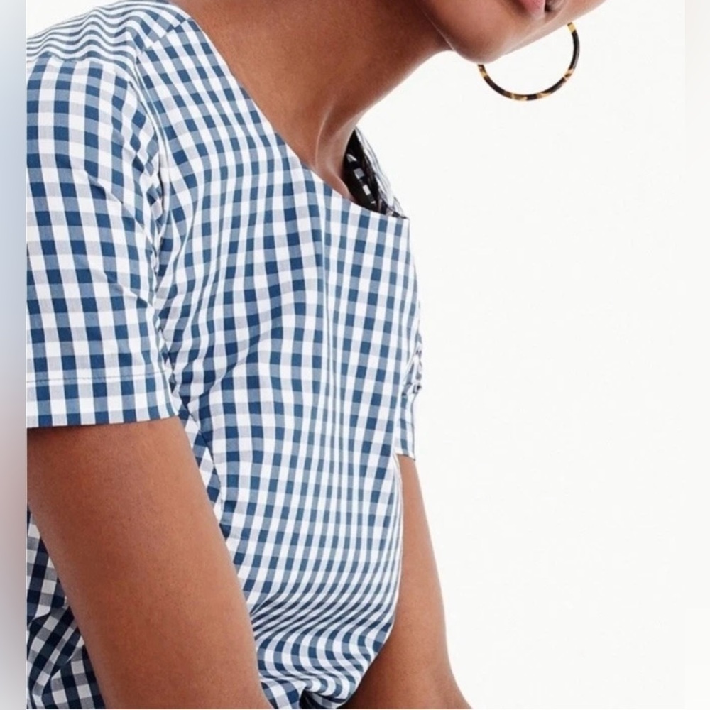 Universal Standard by J Crew Women’s Gingham Dress XS - Picture 4 of 14